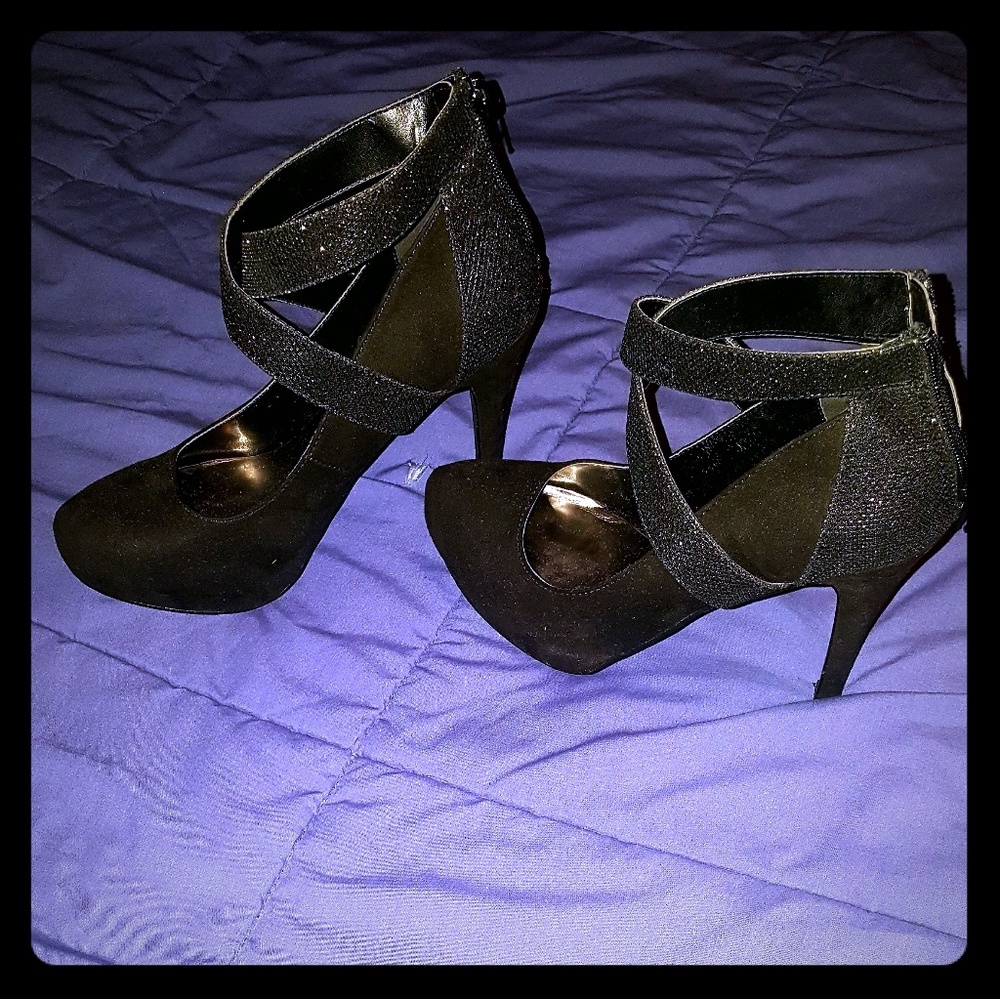 Black heels